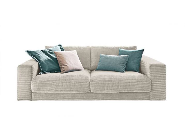 Sofa 2-Sitzer SEVENTIES 230 cm Cord nature