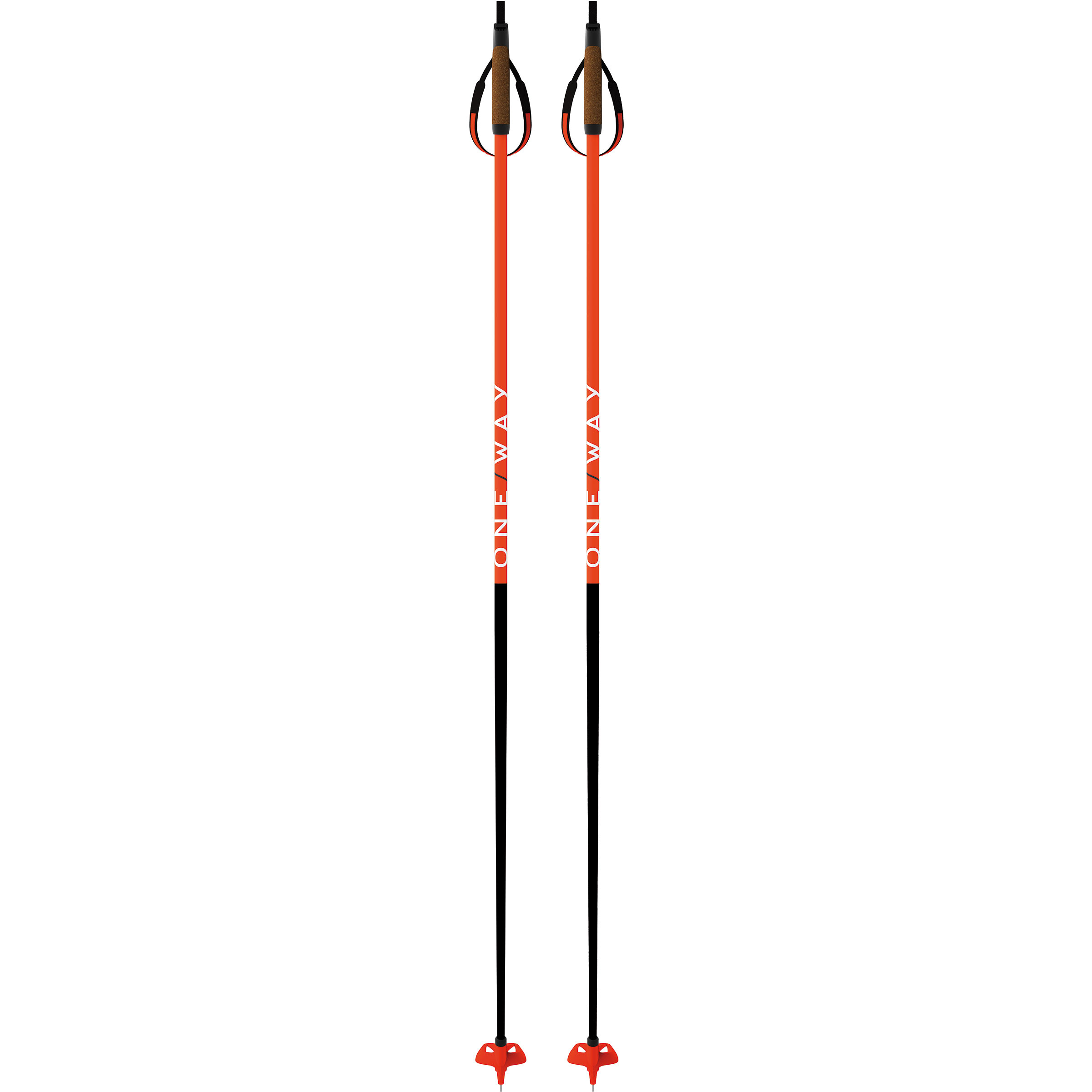 One Way Sport TR Carbon Race Skistöcke Skistöcke weiss Größe 145 cm Skitour