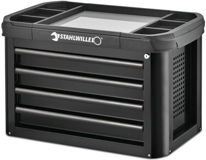 Stahlwille Caisse à outils 93 TOP BOX 4 tiroirs 477 x 750 x 465 mm (81200157)