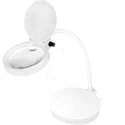 LOGILINK WZ0067 - Lupenleuchte, LED, Ø 100 mm Linse, 8 und 32 Dioptrien