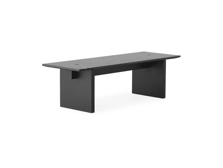 Normann Copenhagen Solid Table table basse 130x38.5x40 cm Noir