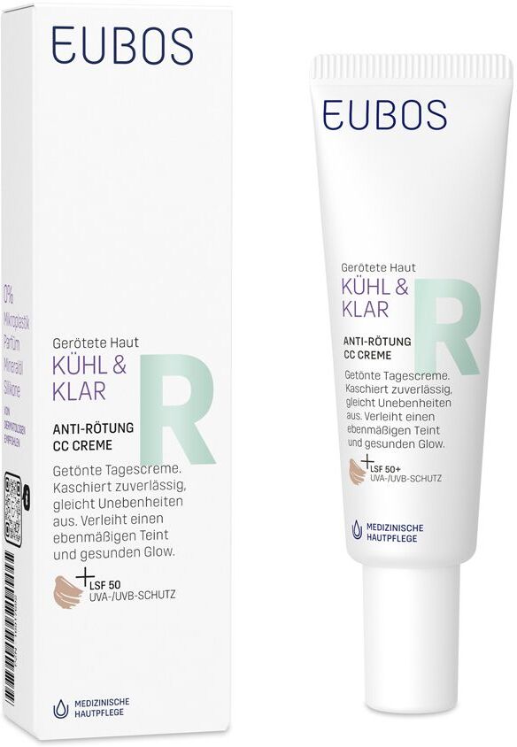Eubos Kühl & Klar Anti-Rötung CC Creme LSF 50 30 ml