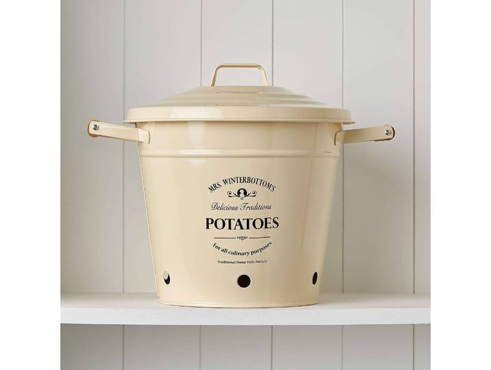 Seau à pommes de ter Ø 29cm Beige/Beige