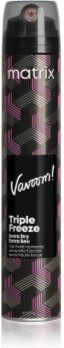Matrix Vavoom Triple Freeze Extra Dry laca de fixação forte 300 ml. Vavoom Triple Freeze Extra Dry