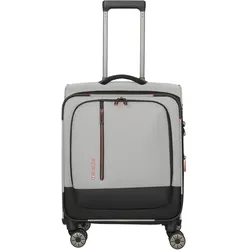 Travelite Handgepäckkoffer Crosslite 5.0 S 4w erw. 55cm natur - 55