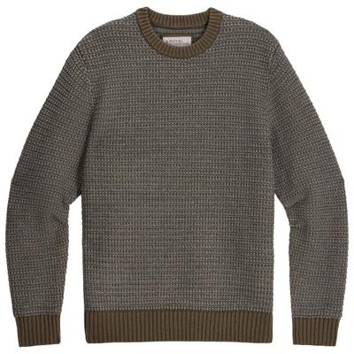 Royal Robbins - Moro Rock Crew - Pullover Gr L braun/grau