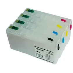 Wiederbefüllbare Tintenpatronen wie Epson T7911-T7914 mit Auto Reset Chips