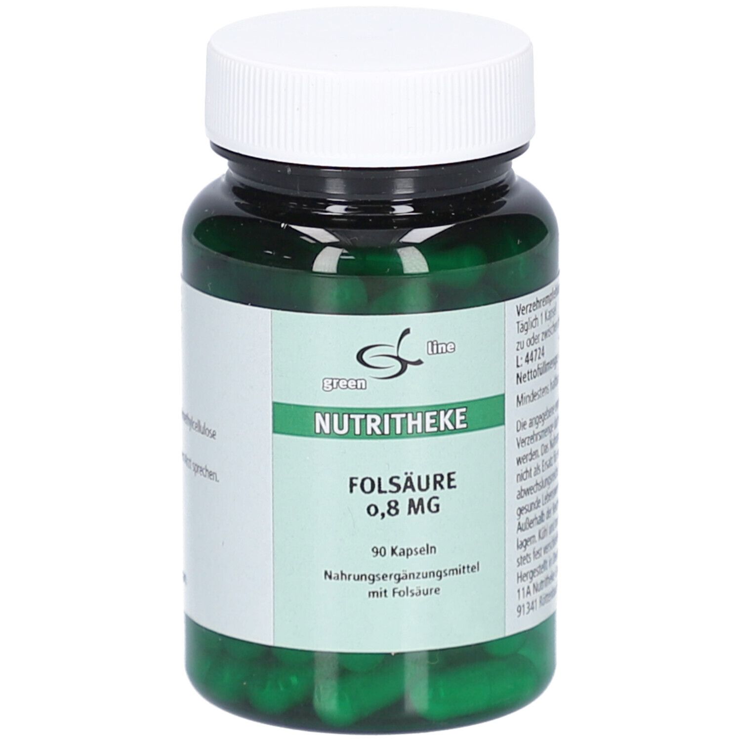 Folsäure 0,8 mg Kapseln 90 St