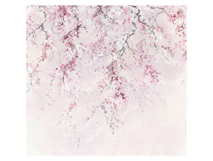 Komar Fototapete, Mehrfarbig, Papier, Floral, 300x280 cm, Tapeten & Wandverkleidungen, Fototapeten