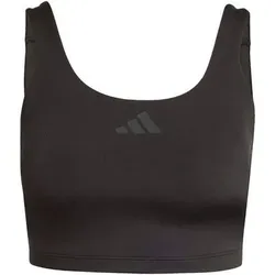 ADIDAS Damen Top Power Light Support BH Tank, Größe XL in Schwarz Schwarz