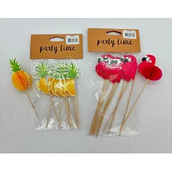 Cocktailpicker-Set SUMMER (BHT 7,50x18x7,50 cm) - BHT 7,50x18x7,50 cm