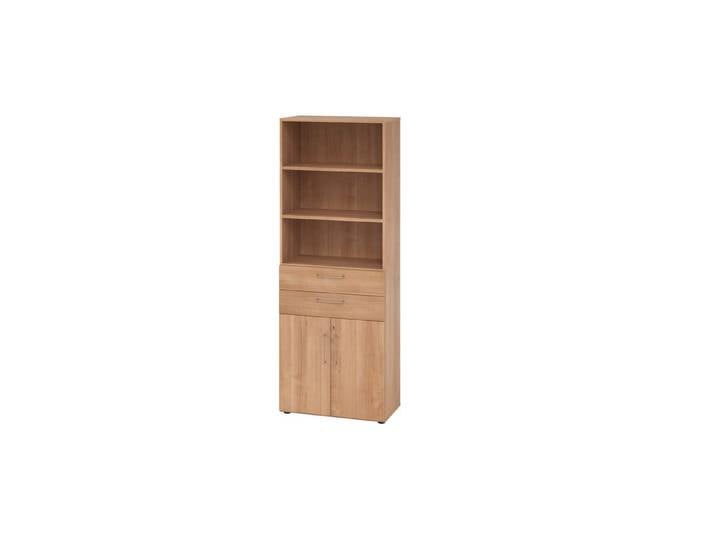 HAMMERBACHER Aktenschrank Kombischrank 6OH Nussbaum/Nussbaum