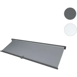 Seitenwand für Pergola HWC-L41, Pavillon Rollo Ersatzseitenwand, Stoff/Textil 3x3,7m ~ anthrazit