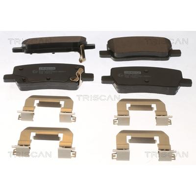 TRISCAN Bremsbelagsatz, Scheibenbremse 8110 81001 für Tesla