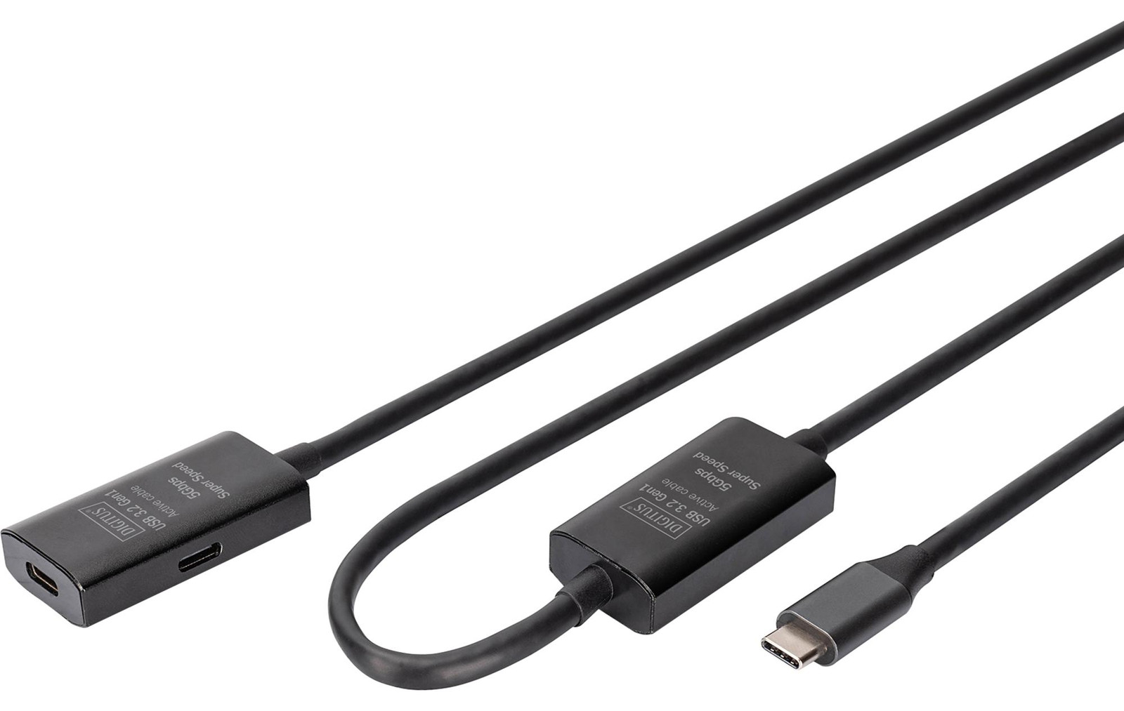 Digitus DA-73109 USB-C naar USB-C verlengkabel 5G 10,00 m