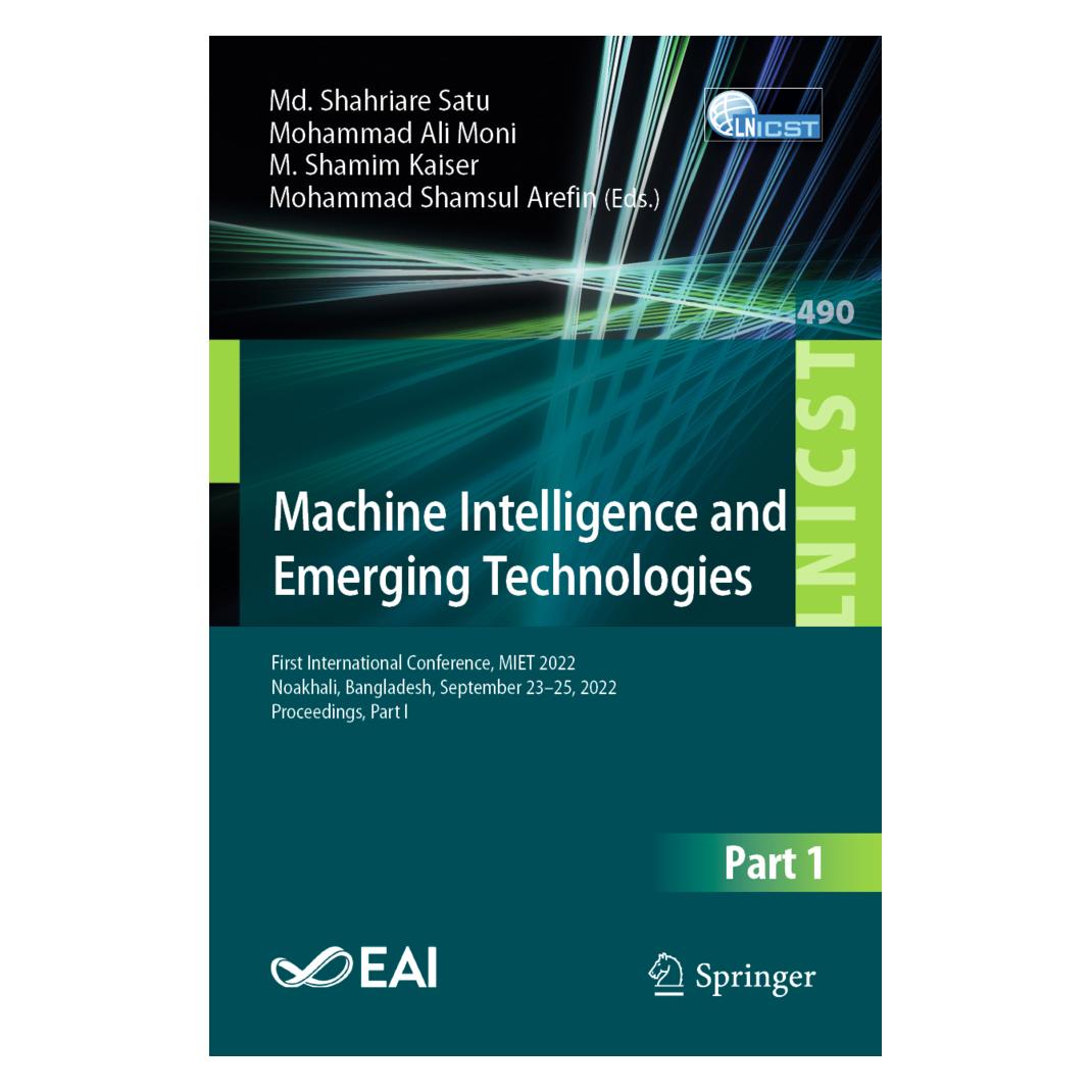 Springer Machine Intelligence and Emerging Technologies (Englisch, Softcover, Ali Moni, M. Shamim Kaiser, Md. Shahriare Satu, Mohammad Shamim Kaiser, Mohammad Shamsul Arefin) (56950028)
