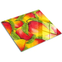 GLASPLATTE 60x52 cm Mango