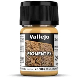 Vallejo Pigmente Dark Yellow Ochre