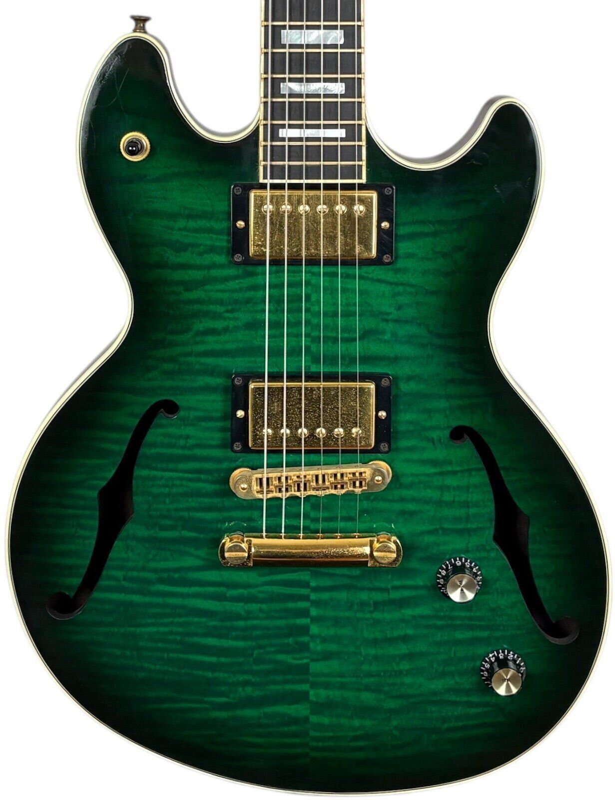 Gibson Vegas High Roller 2006 - Felt Green   vert - Refurbished