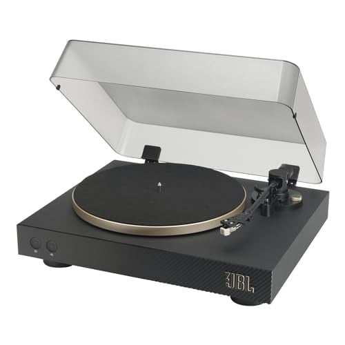 JBL Spinner BT Bluetooth Platenspeler - Zwart/Goud