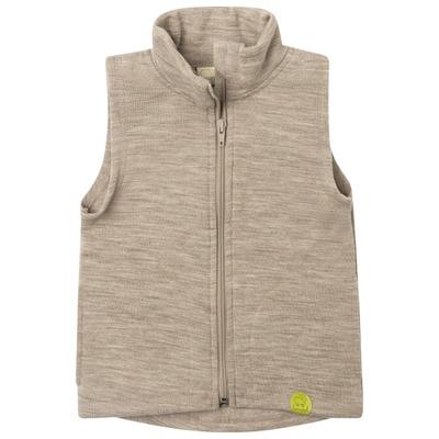 Engel - Kid's Weste - Merinoweste Gr 116 beige