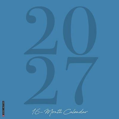 Modern Minimalist 2027 12 X 12 Wall Calendar