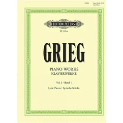 Klavierwerke - Band 1: Lyrische Stücke - Hefte 1 - 10 / URTEXT, Fachbücher von Edvard Grieg, Dag Schjelderup-Ebbe