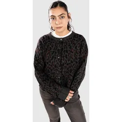 Levi's Tara Wooly Strickjacke dilara leopard charcoal Gr. XS
