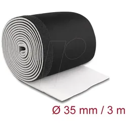 DELOCK 20865 - Kabelschlauch, Neopren, Klettverschluss, 3 m x 135 mm