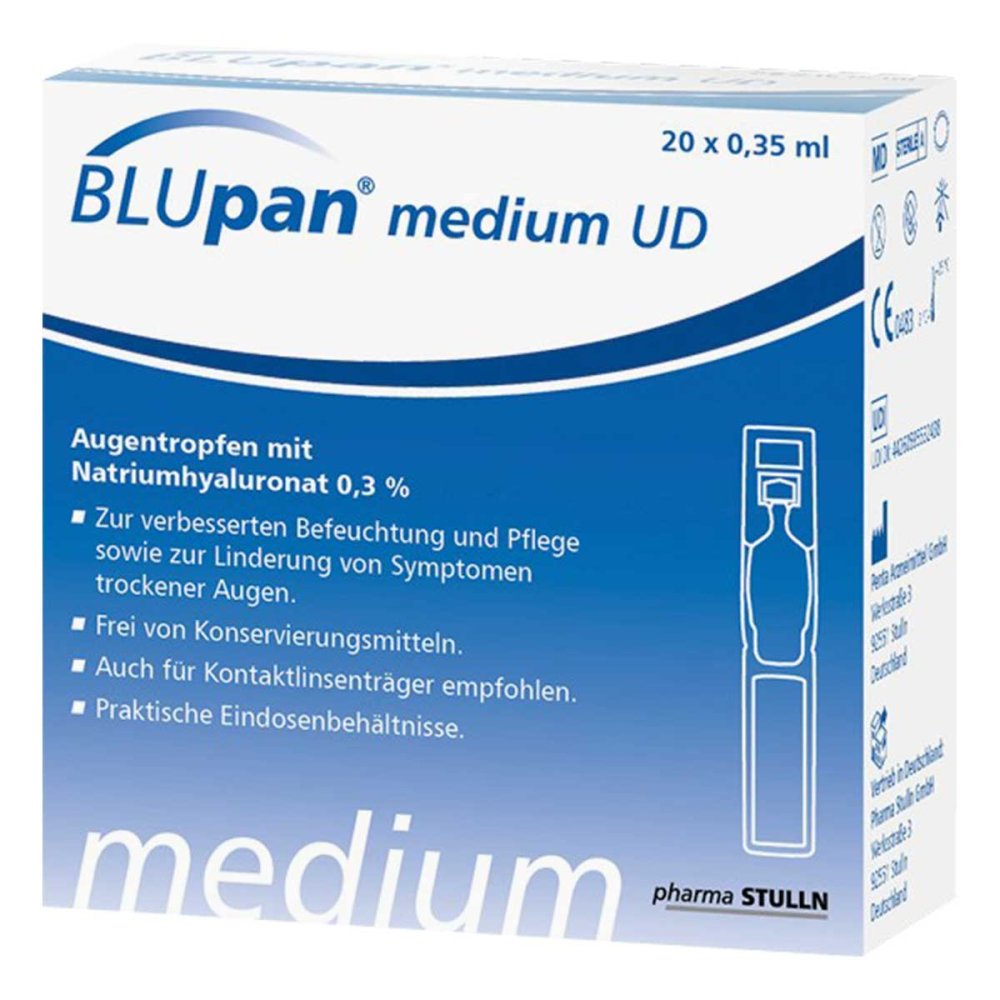 PHARMA STULLN GmbH Blupan medium Ud Augentropfen 12415628