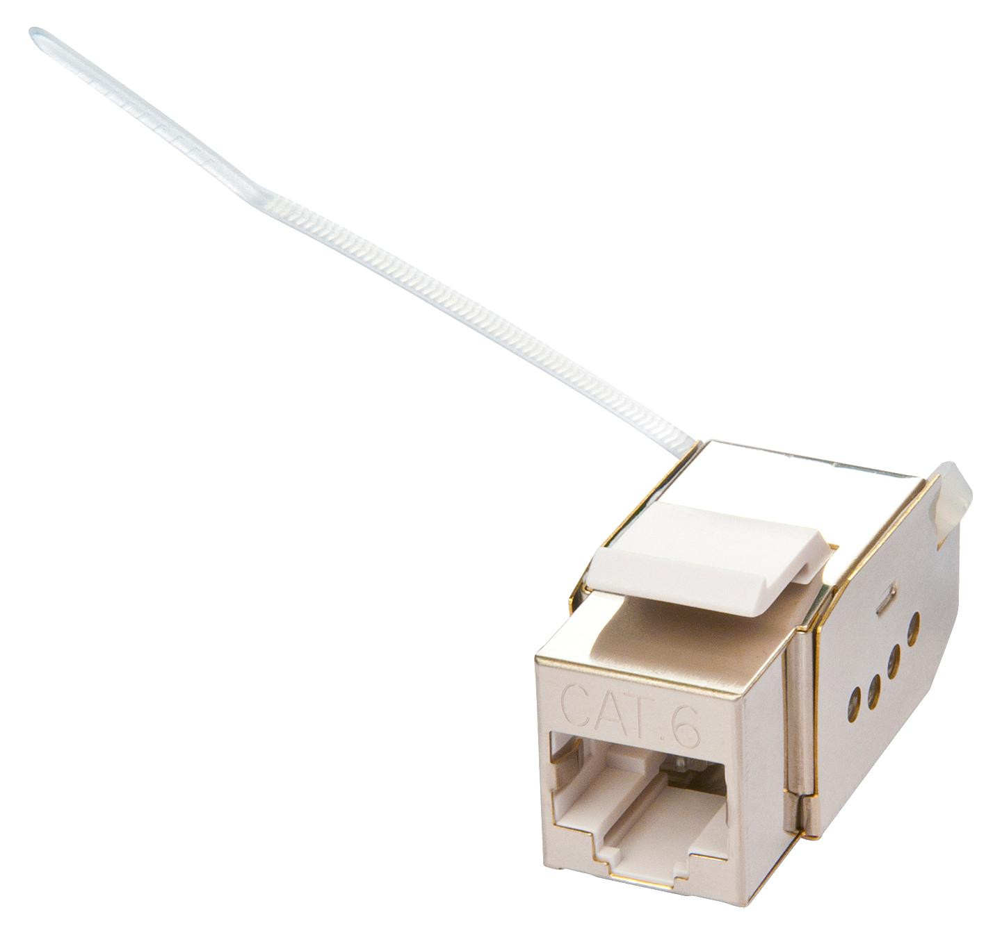 Lindy Cat.6 STP Keystone connector klassiek model gereedschaploos te installeren