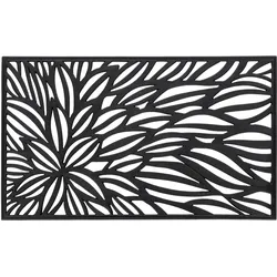 Fussmatte LAGOS (BL 45x75 cm) - schwarz - BL 45x75 cm