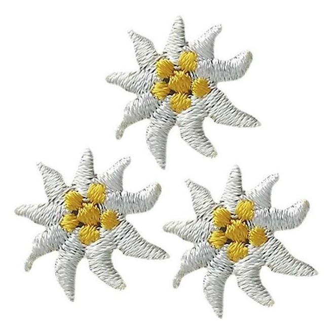 Mono Quick 3 Edelweiss (3 Stk., 1.70 x 1.70 cm) (8018)