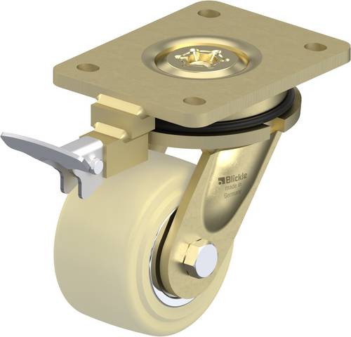 Blickle 649582 LS-GSPO 101K-RI4 Lenkrolle mit Feststeller Rad-Durchmesser: 100mm Tragfähigkeit (max.): 1500kg 1St.