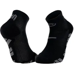 BV Sport, Herren, Sportsocken, Ultra.2 Low (39 - 41), Grau, Schwarz
