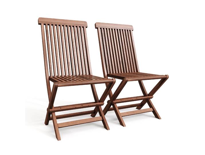 Gartenstuhl KAJA Akazie klappbar 2er Set
