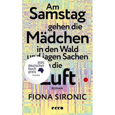 Am Samstag gehen die Mädchen in den Wald und jagen Sachen in die Luft, Gebundene Ausgabe von Fiona Sironic, Ecco Verlag, 978-3-7530-0106-7