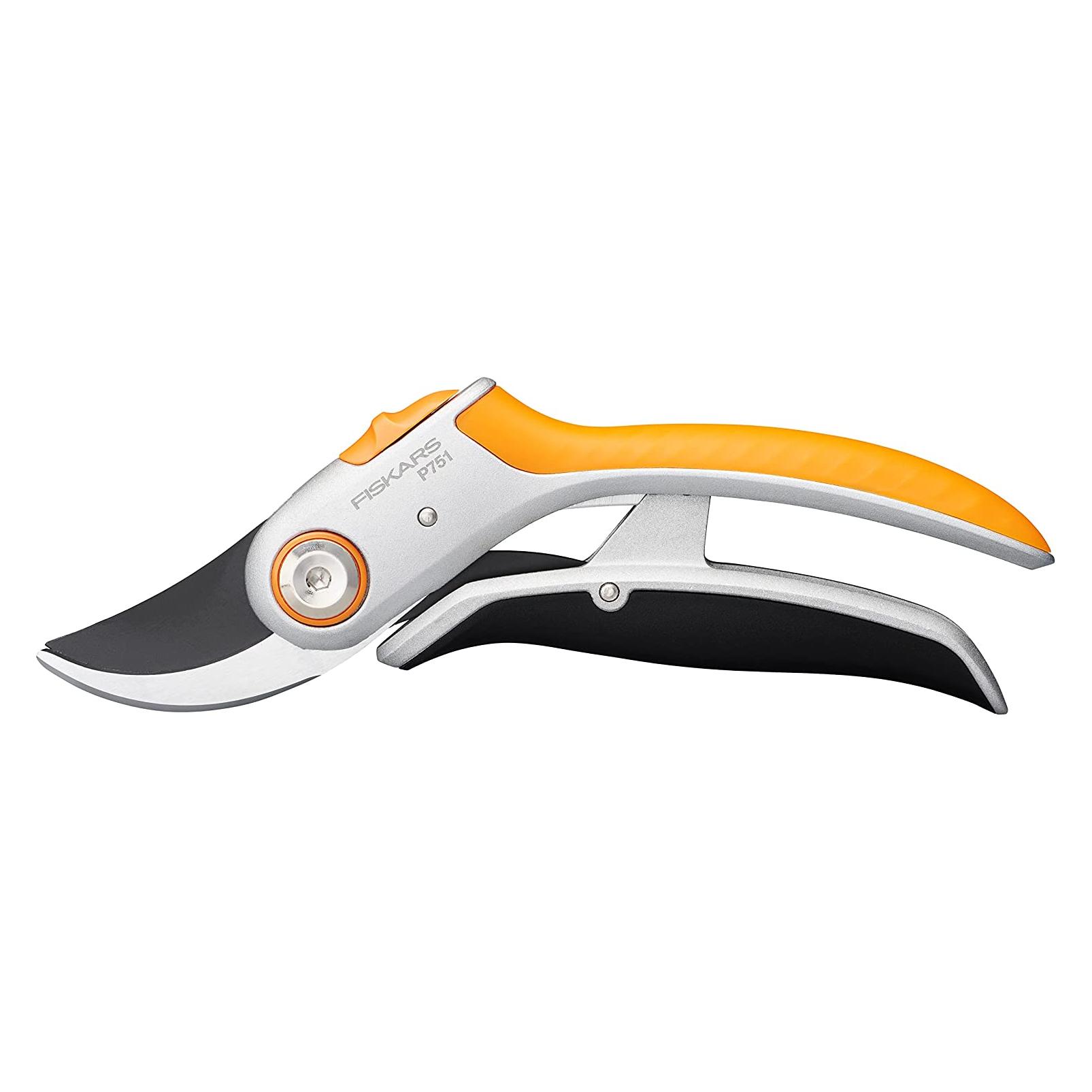 Fiskars Plus PowerLever metal secateurs with folding blade (P751) (1057172)