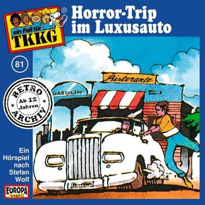 TKKG - Folge 81: Horror-Trip im Luxusauto - Stefan Wolf,H.G. Francis, Audio, 4064066630737