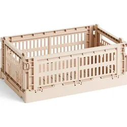 Hay Colour Crate Aufbewahrungskorb S puderfarbig