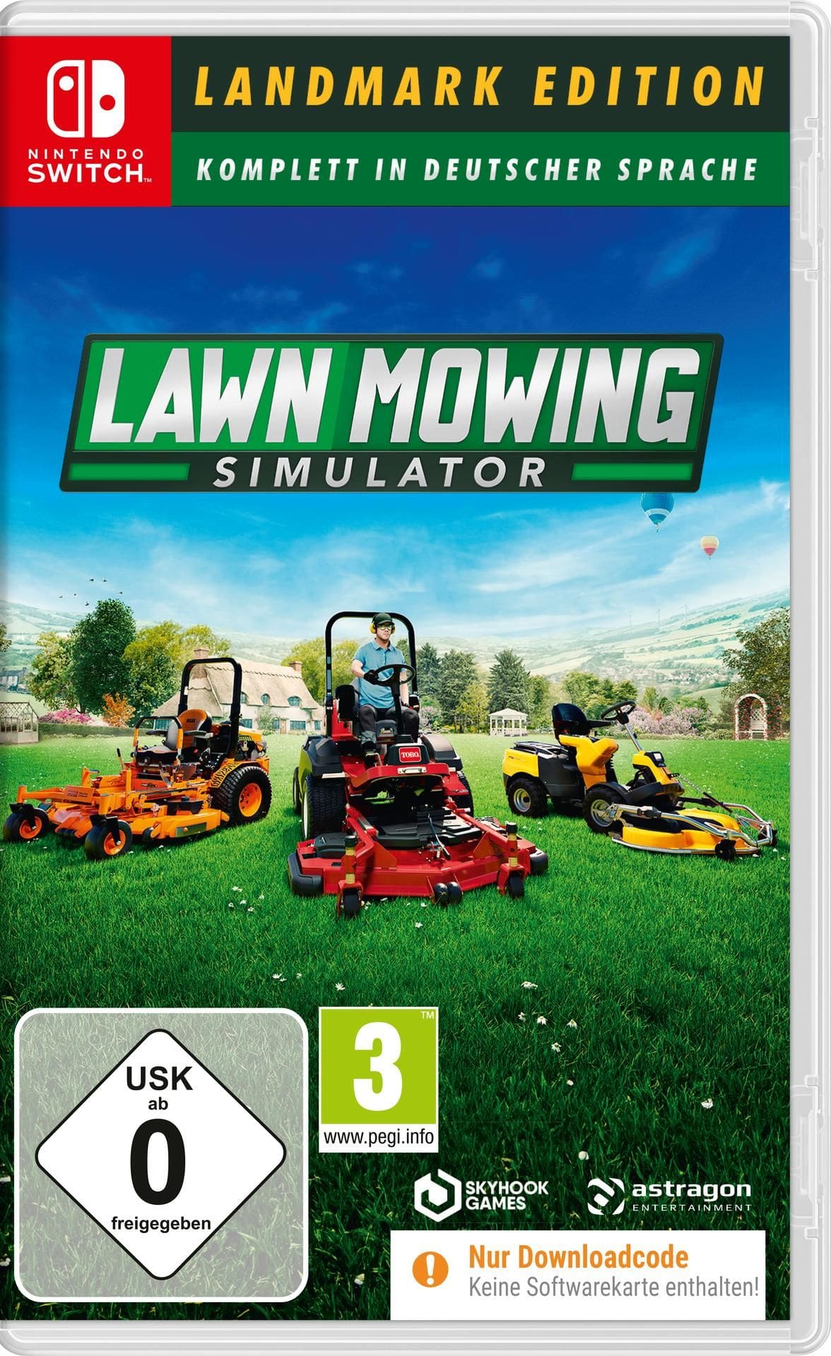 Astragon Lawn Mowing Simulator - Landmark Edition (Nintendo Switch) 66606