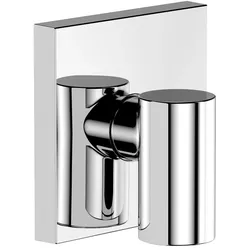 hansgrohe FixFit Fine E Wandanschluss mit Rückflussverhinderer, 28883000, Farbe: Chrom
