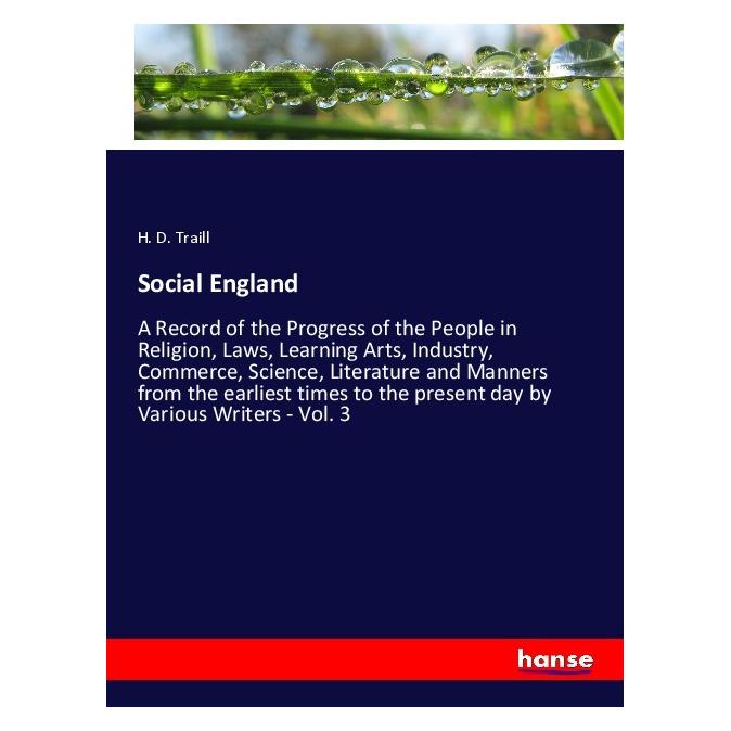 Hansebooks Social England (Softcover, H. D. Traill) (56204344)