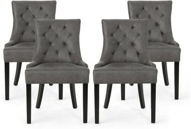 Hayden Contemporary Tufted Dining Chair (Set of 4) by Christopher Knight Home