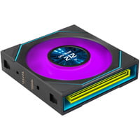 UNI FAN SL-INF LCD FLEX 120 Wireless, Gehäuselüfter schwarz, 120 mm