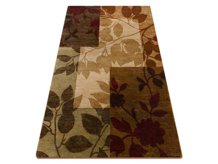 Tapis ROYAL 5282 Feuilles - beige / vert - 150x230 cm