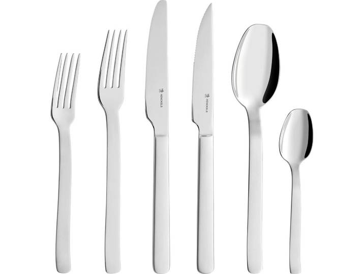 Henckels by Zwilling Besteckset Clouds, Edelstahl, Metall, 72-teilig, ergonomischer Griff, Essen & Trinken, Besteck, Besteck-Sets