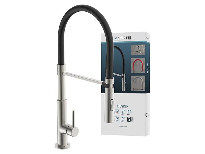 Schütte Spültischarmatur Design in Silber