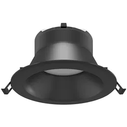Beneito & Faure Thessis LED-Einbauleuchte 25 W, 90°-Farbtemperaturschalter, 3000 K/4000 K/5000 K, mattschwarze Oberfläche - Innenbeleuchtung