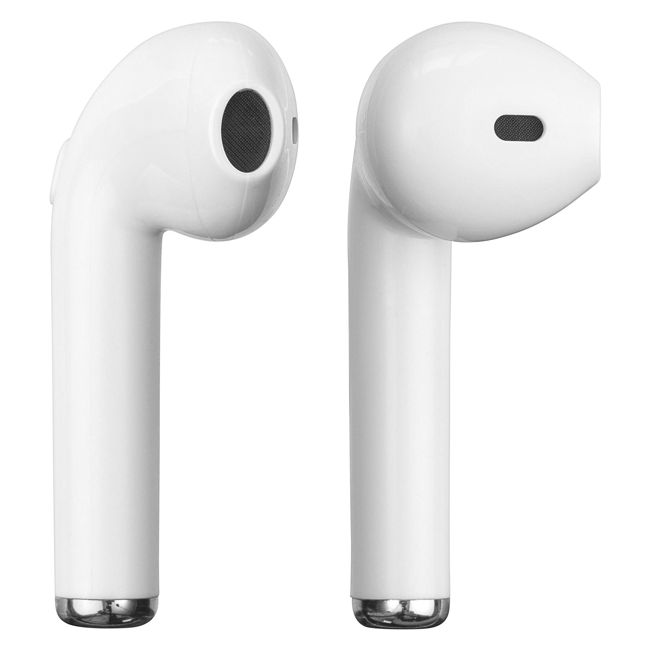 Deltaco TWS-0008 headphones/headset In-ear Bluetooth White (Keine Geräuschunterdrückung, 3.50 h, Kabellos) (TWS-0008)